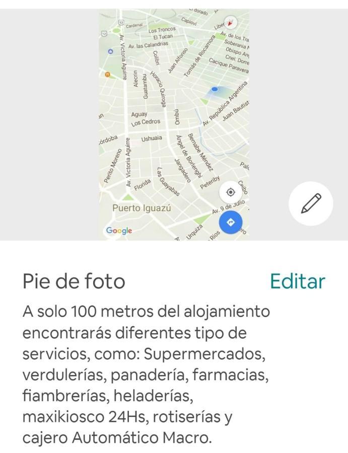 Iguazu Alojamiento "La Casa" Puerto Iguazú Eksteriør billede